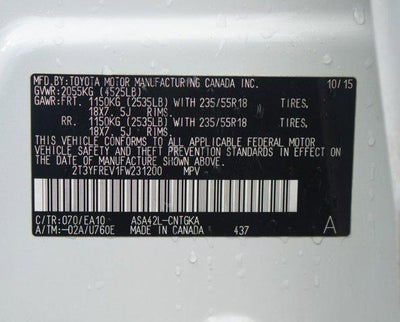 2015 Toyota RAV4 Limited