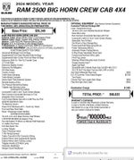 2024 RAM 2500 Big Horn