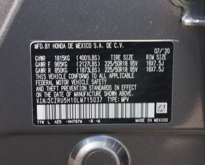 2020 Honda HR-V Sport