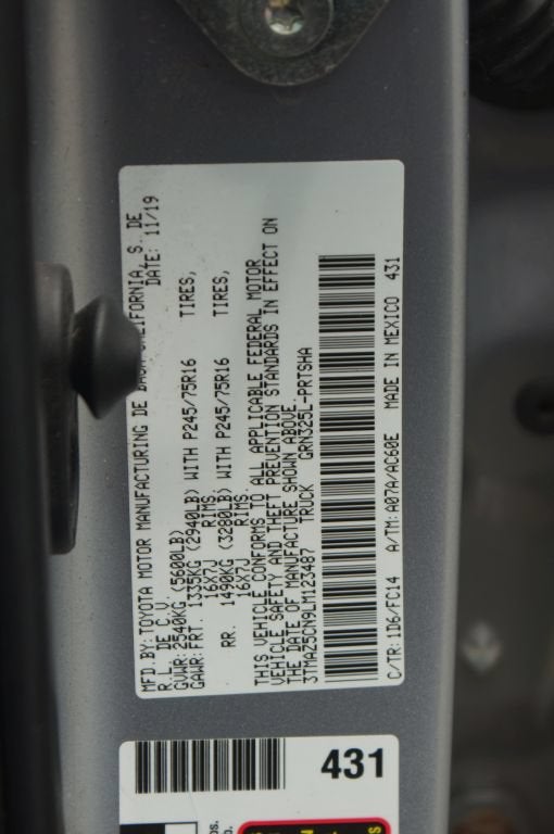 2020 Toyota Tacoma 2WD SR5
