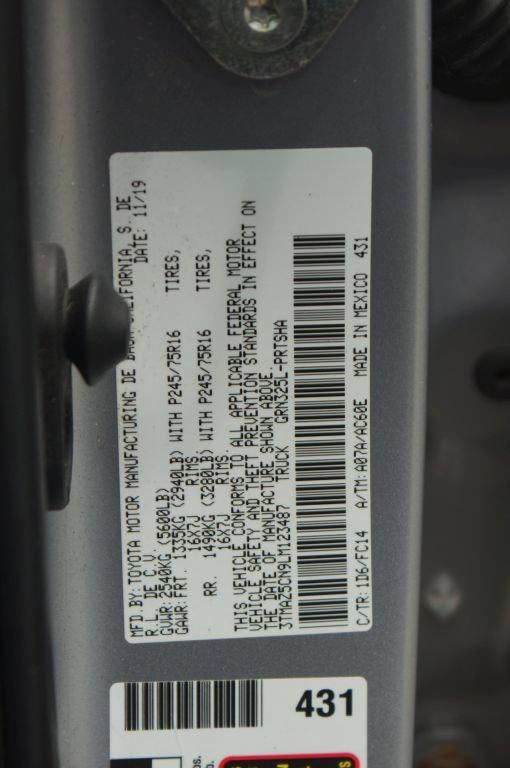 2020 Toyota Tacoma 2WD SR5