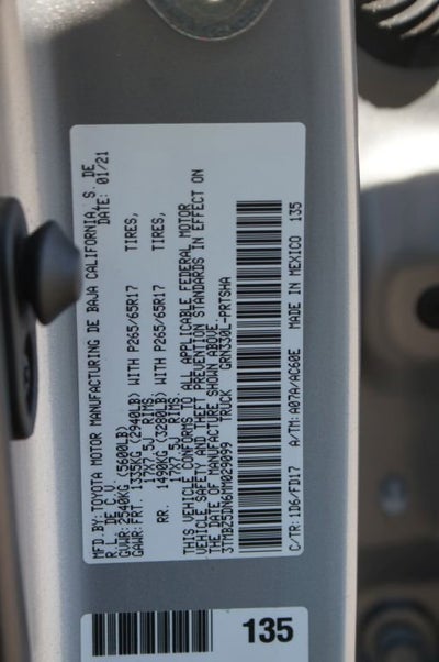 2021 Toyota Tacoma 2WD TRD Sport