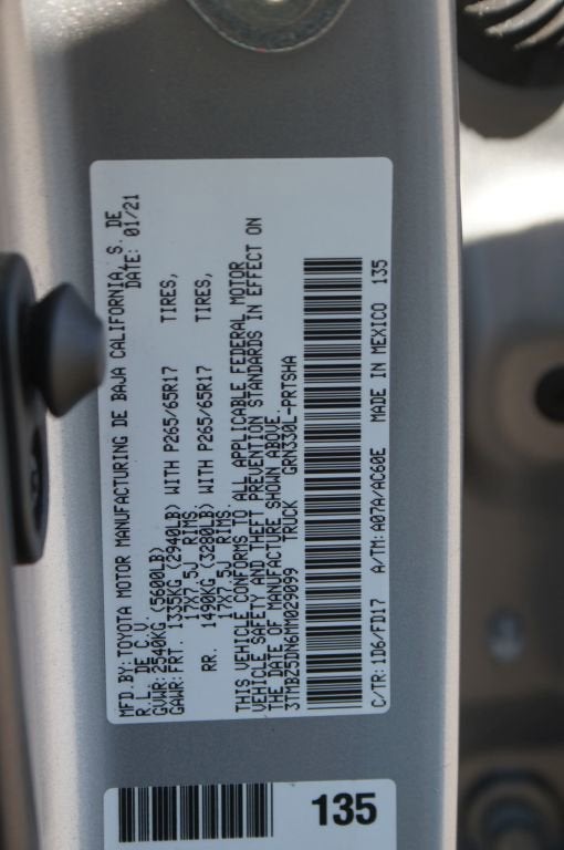 2021 Toyota Tacoma 2WD TRD Sport