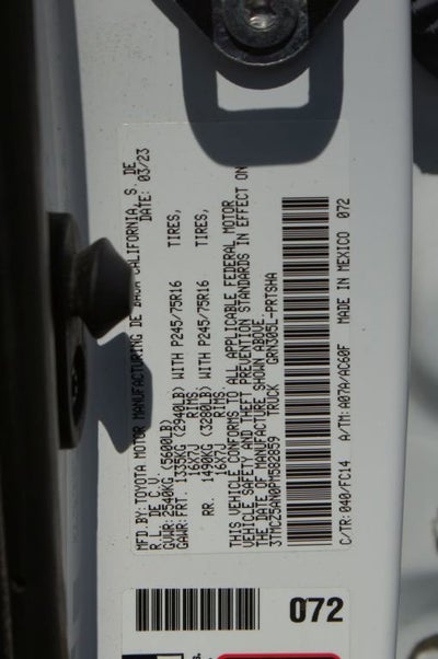 2023 Toyota Tacoma 4WD SR5