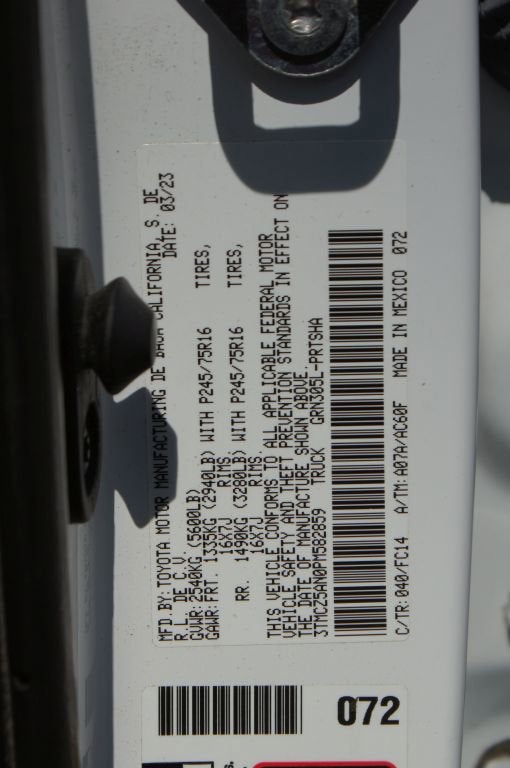 2023 Toyota Tacoma 4WD SR5