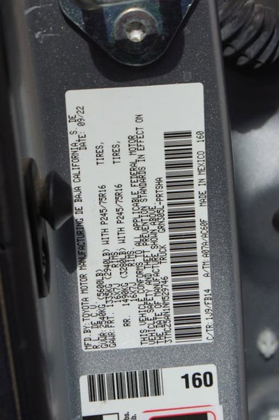 2022 Toyota Tacoma 4WD SR