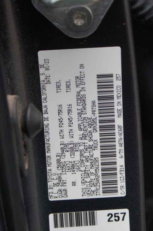 2023 Toyota Tacoma 4WD SR