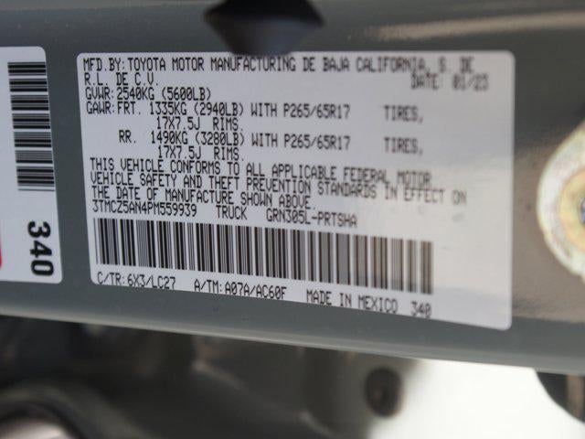 2023 Toyota Tacoma 4WD TRD Sport