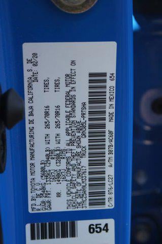 2020 Toyota Tacoma 4WD TRD Off Road