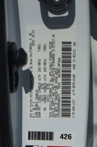 2021 Toyota Tacoma 4WD TRD Off Road