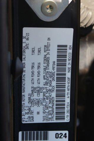 2023 Toyota Tacoma 4WD SR