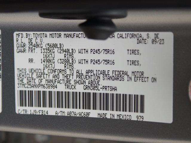 2023 Toyota Tacoma 4WD SR