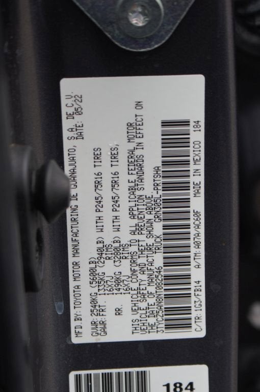 2022 Toyota Tacoma 4WD SR