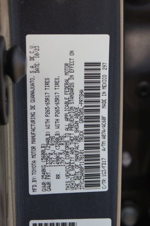 2023 Toyota Tacoma 4WD TRD Sport