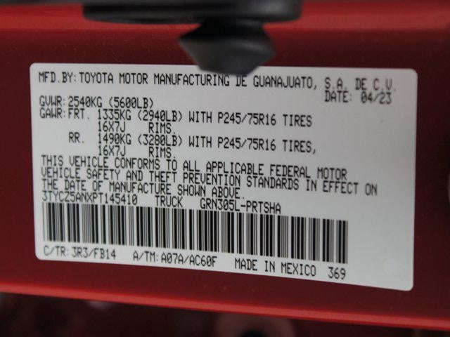 2023 Toyota Tacoma 4WD SR