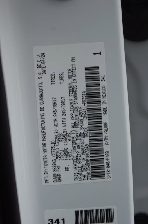 2024 Toyota Tacoma 2WD SR