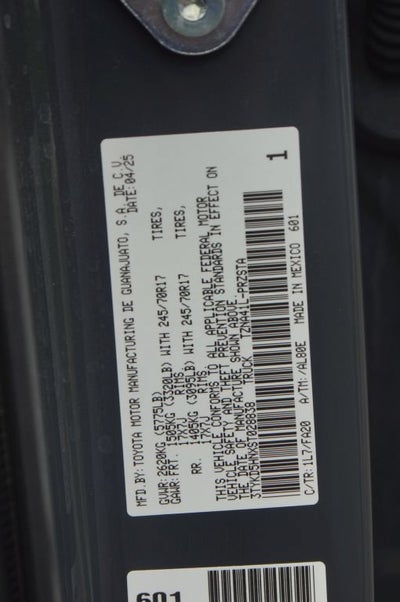 2025 Toyota Tacoma 2WD SR