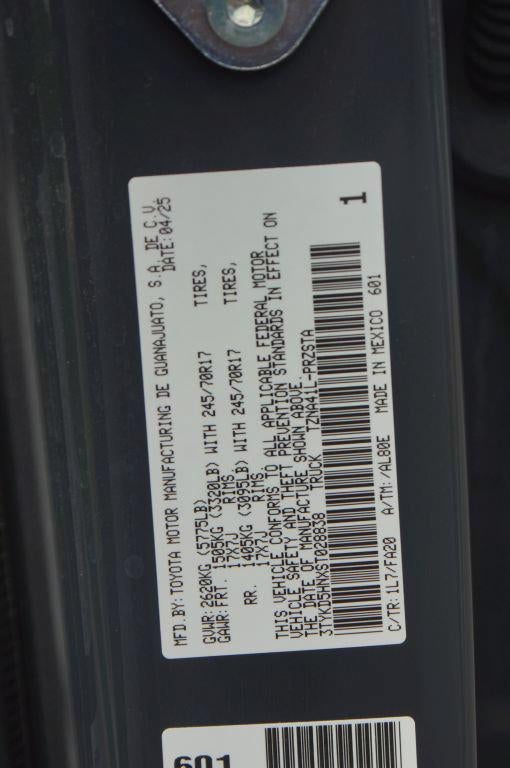 2025 Toyota Tacoma 2WD SR