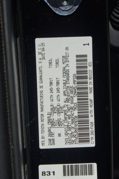 2025 Toyota Tacoma 4WD SR