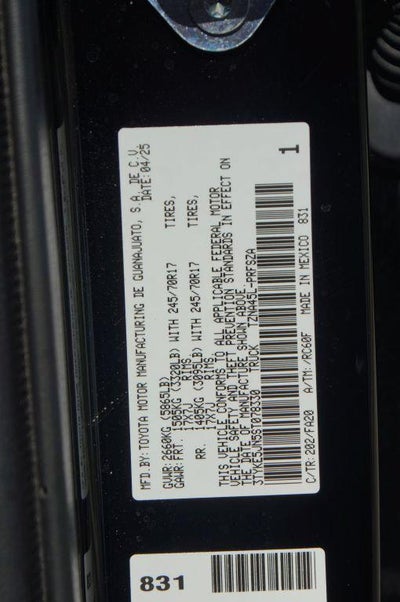 2025 Toyota Tacoma 4WD SR
