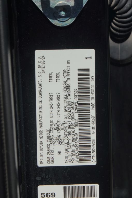 2024 Toyota Tacoma 4WD SR