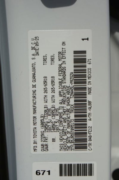 2025 Toyota Tacoma 4WD TRD Sport