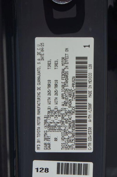 2025 Toyota Tacoma 4WD TRD Off Road Hybrid