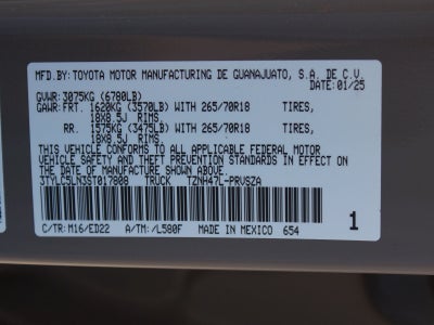 2025 Toyota Tacoma 4WD TRD Pro Hybrid