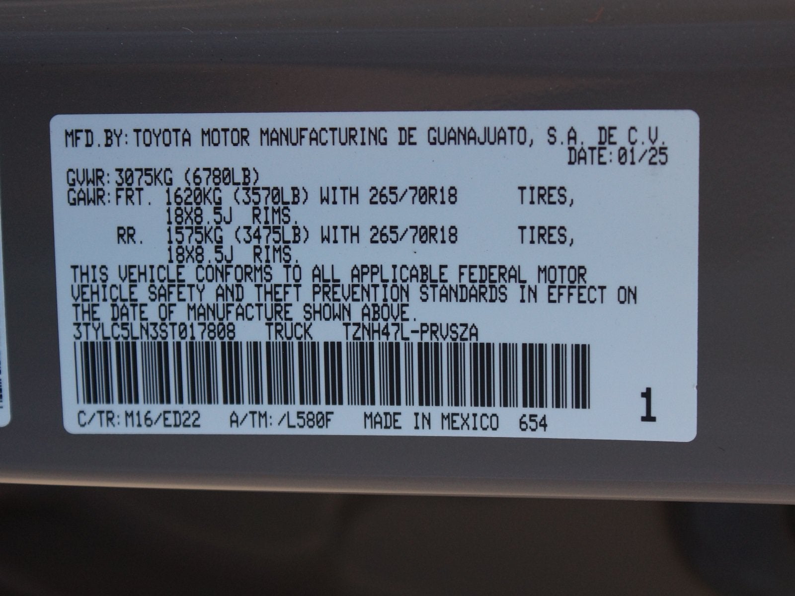 2025 Toyota Tacoma 4WD TRD Pro Hybrid