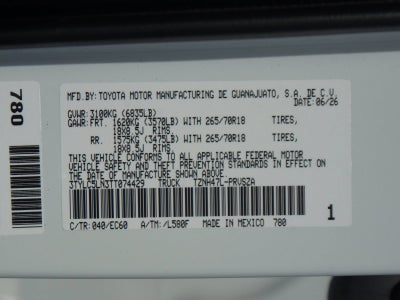 2026 Toyota Tacoma 4WD Trailhunter Hybrid