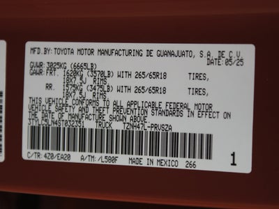 2025 Toyota Tacoma 4WD TRD Sport Hybrid