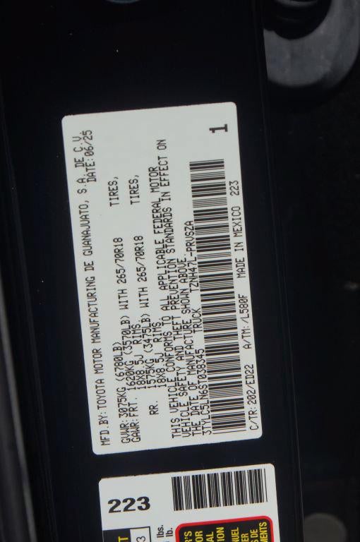 2025 Toyota Tacoma 4WD TRD Pro Hybrid