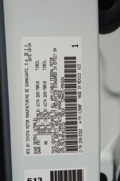 2024 Toyota Tacoma 4WD TRD Pro Hybrid