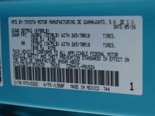 2026 Toyota Tacoma 4WD TRD Pro Hybrid