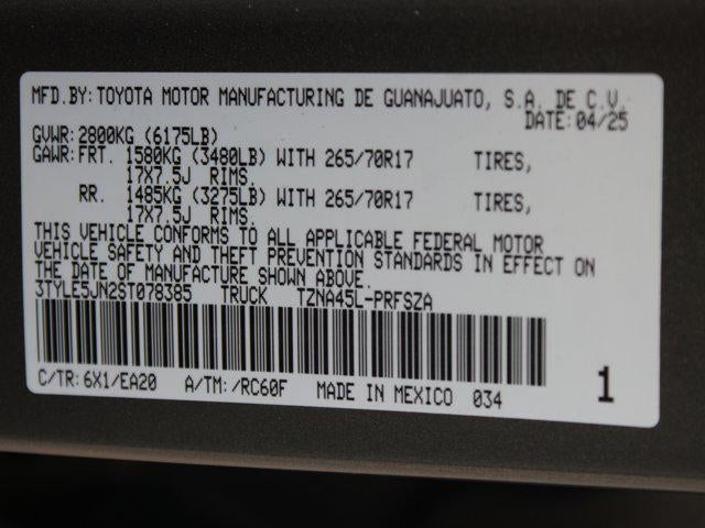 2025 Toyota Tacoma 4WD TRD Off Road