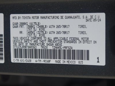 2024 Toyota Tacoma 4WD TRD Off Road