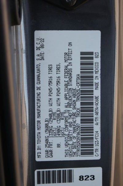 2022 Toyota Tacoma 2WD SR5