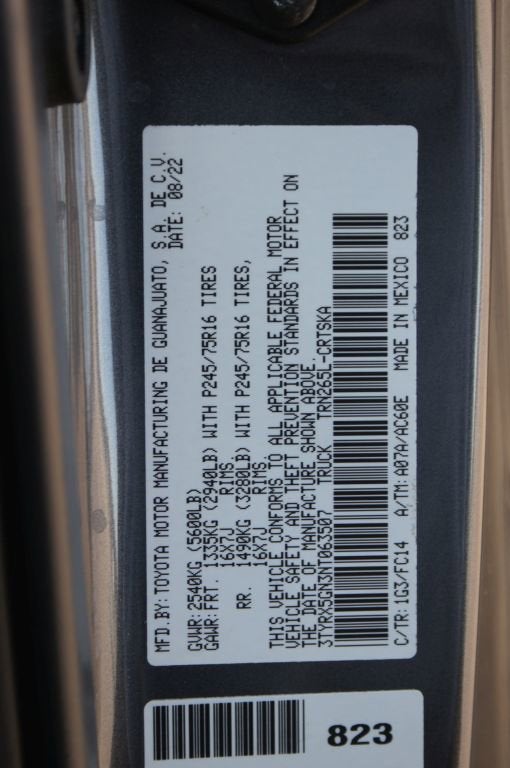 2022 Toyota Tacoma 2WD SR5