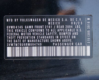 2024 Volkswagen Jetta SE