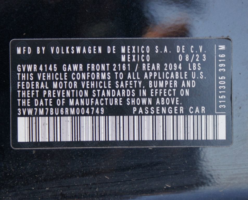 2024 Volkswagen Jetta SE