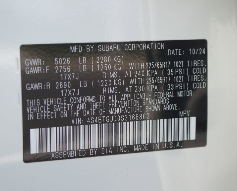 2025 Subaru Outback Wilderness