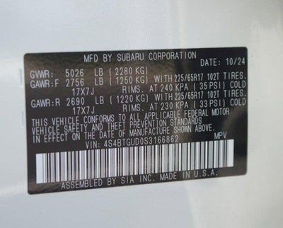 2025 Subaru Outback Wilderness