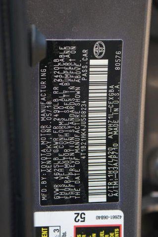 2018 Toyota Camry Hybrid XLE