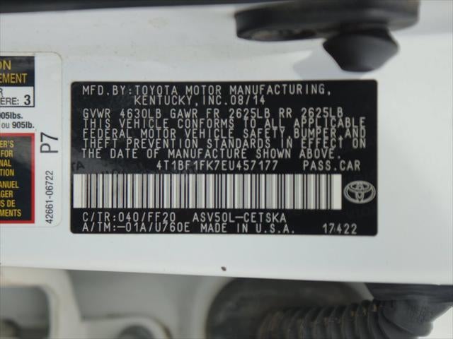 2014 Toyota Camry SE