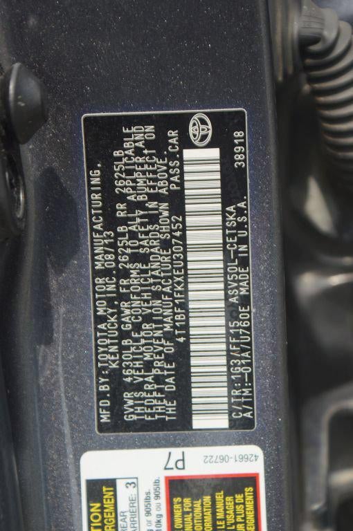 2014 Toyota Camry SE