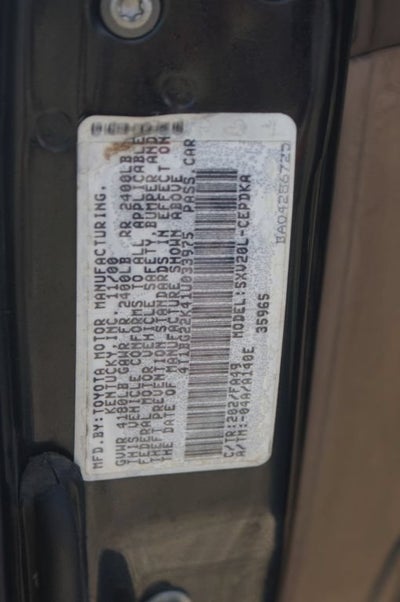2001 Toyota Camry CE