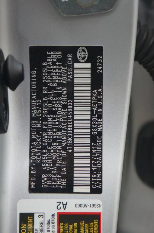 2012 Toyota Avalon Limited