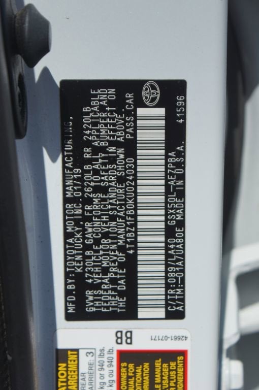 2019 Toyota Avalon Limited