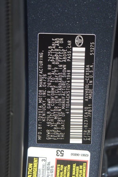 2026 Toyota Camry SE