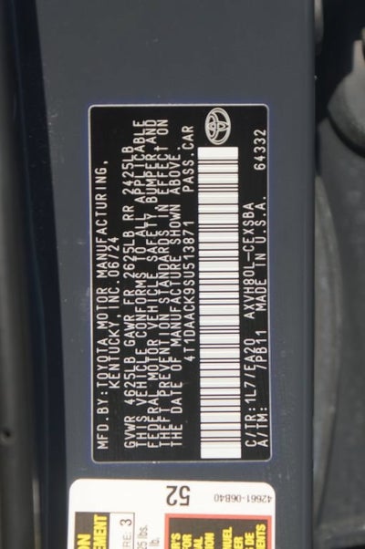 2025 Toyota Camry SE